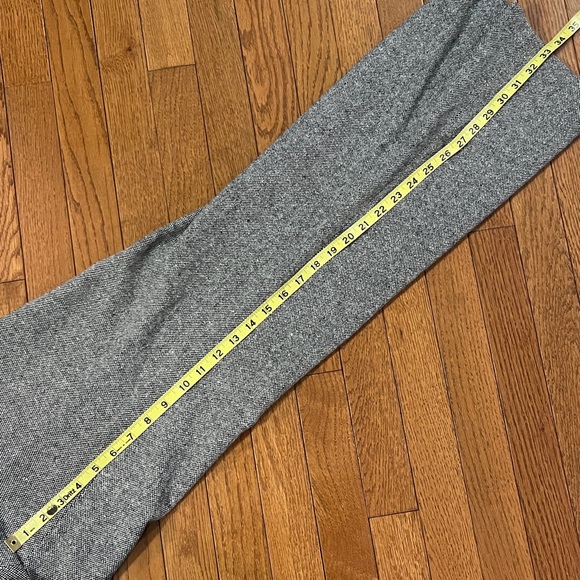 Banana Republic Harrison Italian Wool Silk Blend Wide Leg Pants - Picture 12 of 16